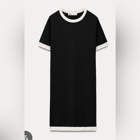 Zara Blue navy and White Women's Dress - Picture 1 of 8